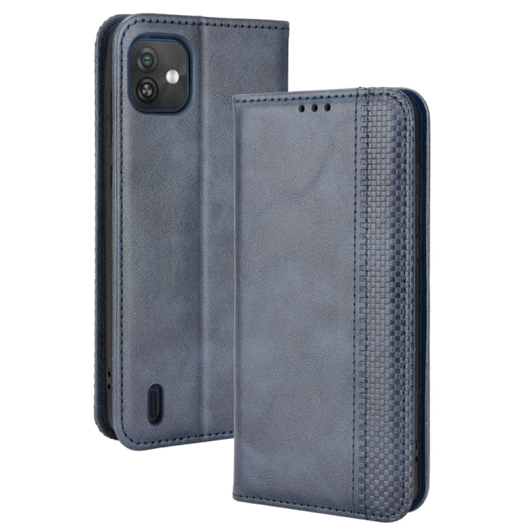 Magnetic Buckle Retro Crazy Horse Leather Phone Case, For Motorola Moto Edge 30 Pro/Edge+ 2022/Edge X30, For Wiko Y82, For Xiaomi Redmi Note 11S / Note 11 4G Overseas Version, For Xiaomi Redmi Note 11 Pro 4G / 5G Overseas Version, For Asus Zenfone 8 / ...