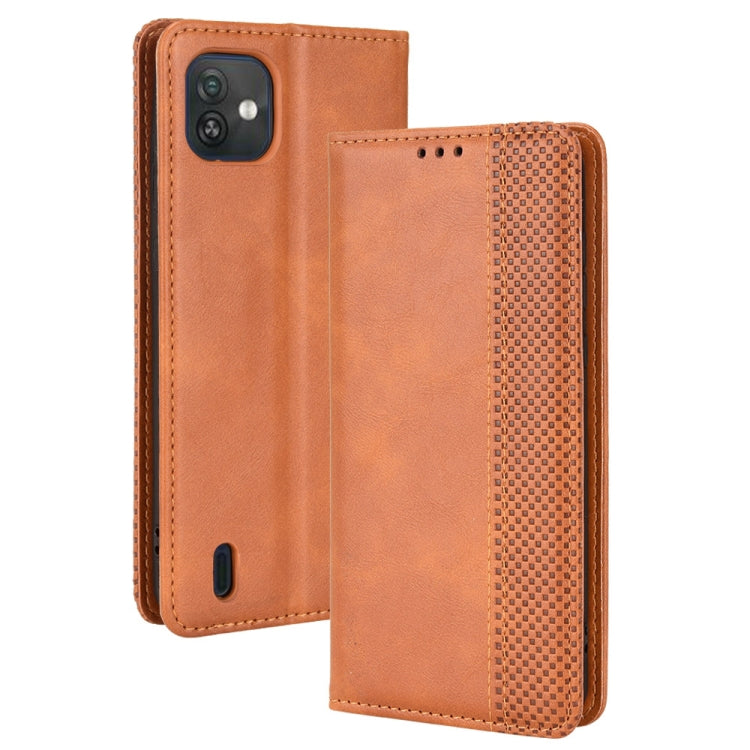 Magnetic Buckle Retro Crazy Horse Leather Phone Case, For Motorola Moto Edge 30 Pro/Edge+ 2022/Edge X30, For Wiko Y82, For Xiaomi Redmi Note 11S / Note 11 4G Overseas Version, For Xiaomi Redmi Note 11 Pro 4G / 5G Overseas Version, For Asus Zenfone 8 / ...