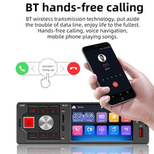 Load image into Gallery viewer, 4.0 inch Touch Screen Car Radio Receiver Bluetooth MP5 Player with Remote Control, FM60