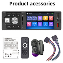 Load image into Gallery viewer, 4.0 inch Touch Screen Car Radio Receiver Bluetooth MP5 Player with Remote Control, FM60