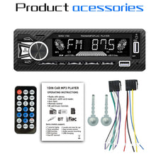 Load image into Gallery viewer, SWM-1789 Car Radio Receiver Bluetooth 5.1 MP3 Player with Remote Control, SWM-1789