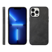 Load image into Gallery viewer, Cowhide Texture PU Phone Case, For iPhone 13, For iPhone 13 Pro, For iPhone 13 Pro Max