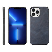 Load image into Gallery viewer, Cowhide Texture PU Phone Case, For iPhone 13, For iPhone 13 Pro, For iPhone 13 Pro Max