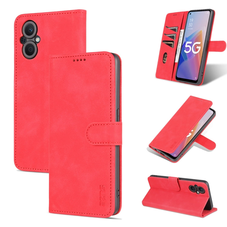 AZNS Skin Feel Calf Texture Horizontal Flip Leather Phone Case, For vivo Y76s 5G / Y74s, For OPPO A96 5G / Reno7 5G Overseas Version & OnePlus Nord N20 5G, For Xiaomi Redmi Note 11 4G Global / Note 11S, For Xiaomi Redmi Note 11 Pro Foreign Version     ...