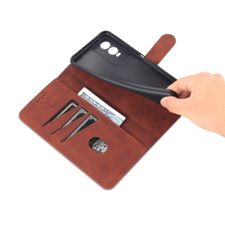 AZNS Skin Feel Calf Texture Horizontal Flip Leather Phone Case, For vivo Y76s 5G / Y74s, For OPPO A96 5G / Reno7 5G Overseas Version & OnePlus Nord N20 5G, For Xiaomi Redmi Note 11 4G Global / Note 11S, For Xiaomi Redmi Note 11 Pro Foreign Version     ...