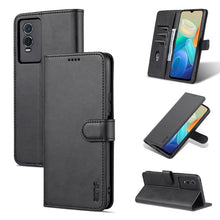 Load image into Gallery viewer, AZNS Skin Feel Calf Texture Horizontal Flip Leather Phone Case, For vivo Y76s 5G / Y74s, For OPPO A96 5G / Reno7 5G Overseas Version &amp; OnePlus Nord N20 5G, For Xiaomi Redmi Note 11 4G Global / Note 11S, For Xiaomi Redmi Note 11 Pro Foreign Version     ...