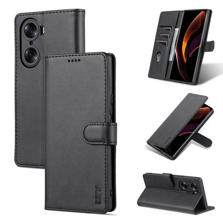 AZNS Skin Feel Calf Texture Horizontal Flip Leather Phone Case, For vivo Y76s 5G / Y74s, For OPPO A96 5G / Reno7 5G Overseas Version & OnePlus Nord N20 5G, For Xiaomi Redmi Note 11 4G Global / Note 11S, For Xiaomi Redmi Note 11 Pro Foreign Version     ...