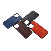 Load image into Gallery viewer, Yellow Cow Texture PU Phone Case, For iPhone 13, For iPhone 13 Pro, For iPhone 13 Pro Max