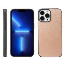 Load image into Gallery viewer, Wood Texture PU Phone Case, For iPhone 13, For iPhone 13 Pro, For iPhone 13 Pro Max