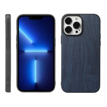 Load image into Gallery viewer, Wood Texture PU Phone Case, For iPhone 13, For iPhone 13 Pro, For iPhone 13 Pro Max