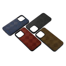 Load image into Gallery viewer, Weave Plaid PU Phone Case, For iPhone 13, For iPhone 13 Pro, For iPhone 13 Pro Max