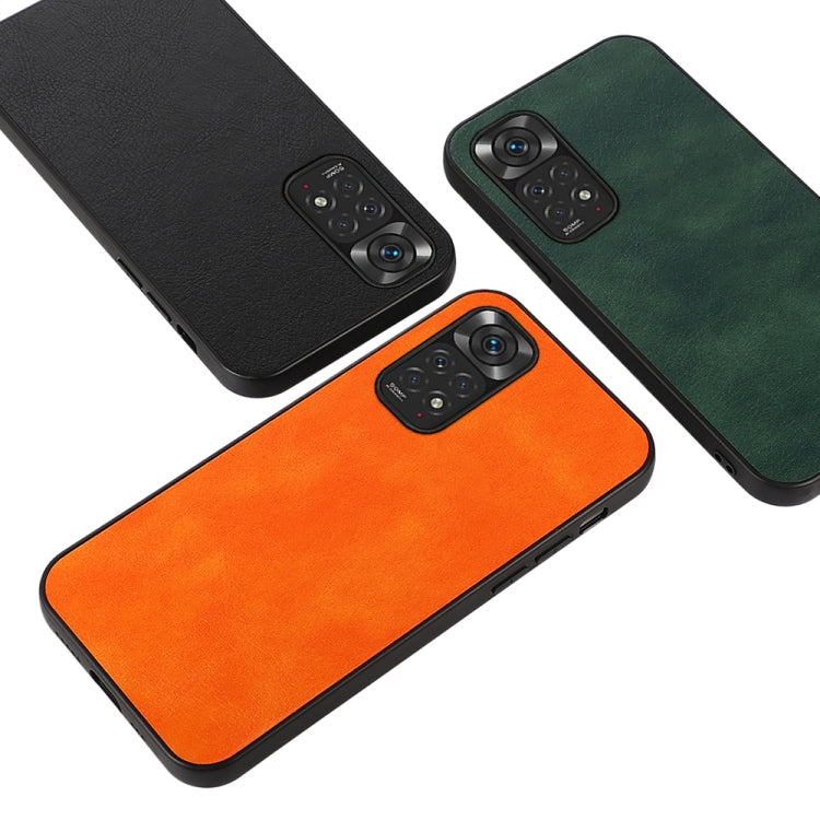 Two-color Litchi Texture Phone Case, For Xiaomi Redmi Note 11 4G Global / Note 11S, For Xiaomi Redmi Note 11 Pro Global