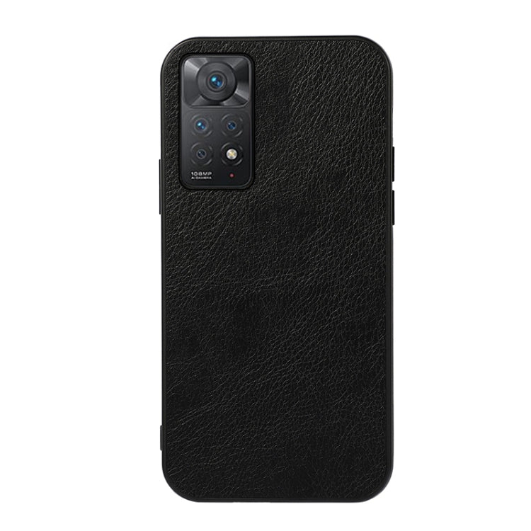 Two-color Litchi Texture Phone Case, For Xiaomi Redmi Note 11 4G Global / Note 11S, For Xiaomi Redmi Note 11 Pro Global