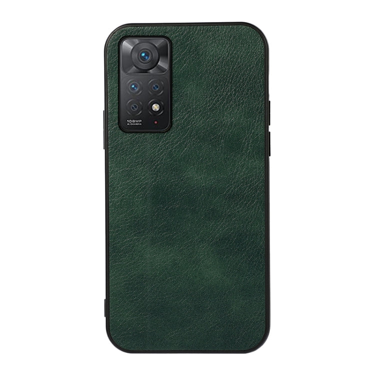 Two-color Litchi Texture Phone Case, For Xiaomi Redmi Note 11 4G Global / Note 11S, For Xiaomi Redmi Note 11 Pro Global