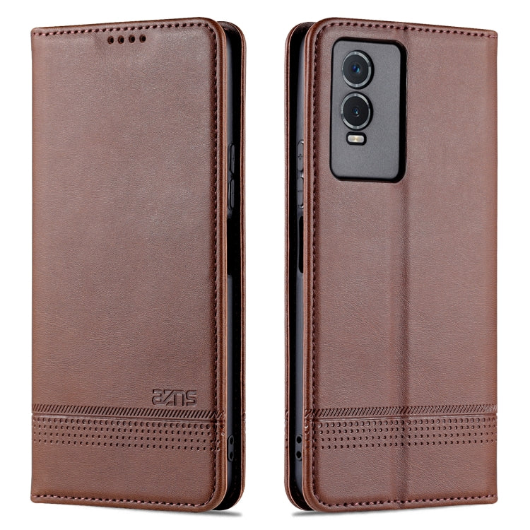 AZNS Magnetic Calf Texture Leather Phone Case, For vivo Y76s / Y74s, For Honor Play 30 Plus, For Redmi Note 11 4G Overseas Version / Note 11S, For Redmi Note 11 Pro Overseas Version, For Honor X30, For Samsung Galaxy A13 4G