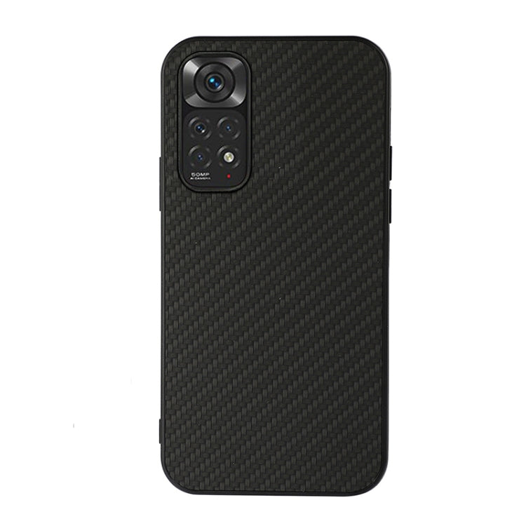 Accurate Hole Carbon Fiber Texture Shockproof Case, For Xiaomi Redmi Note 11 4G Global / Note 11S, For Xiaomi Redmi Note 11 Pro Global