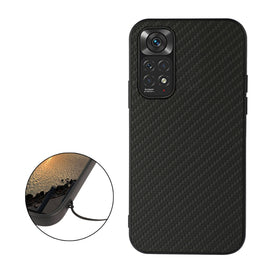 Accurate Hole Carbon Fiber Texture Shockproof Case, For Xiaomi Redmi Note 11 4G Global / Note 11S, For Xiaomi Redmi Note 11 Pro Global