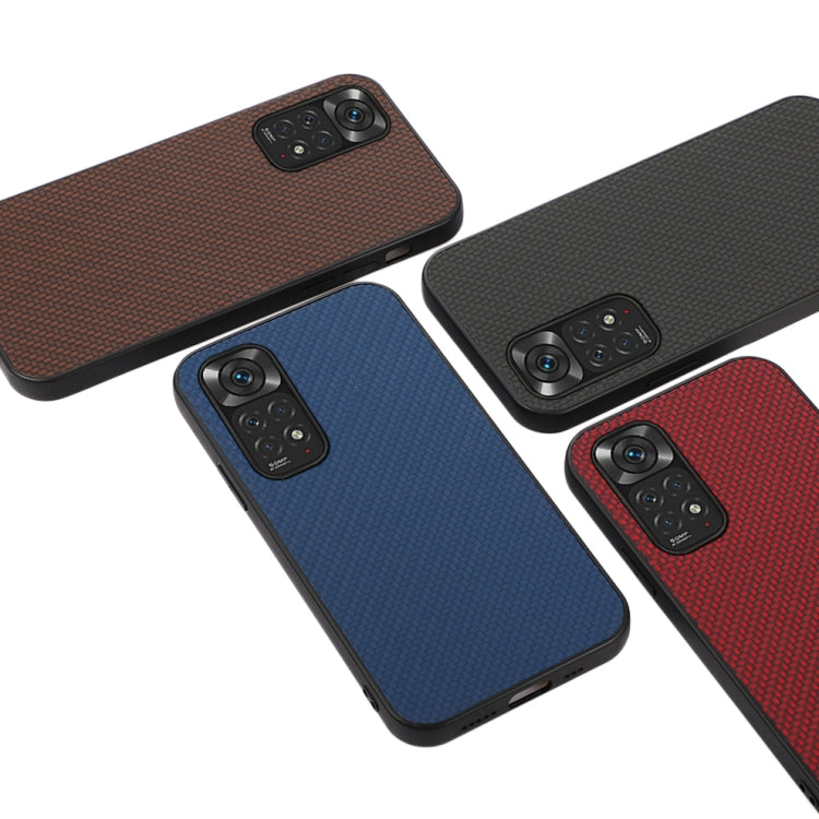 Accurate Hole Carbon Fiber Texture Shockproof Case, For Xiaomi Redmi Note 11 4G Global / Note 11S, For Xiaomi Redmi Note 11 Pro Global