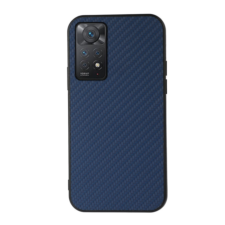 Accurate Hole Carbon Fiber Texture Shockproof Case, For Xiaomi Redmi Note 11 4G Global / Note 11S, For Xiaomi Redmi Note 11 Pro Global