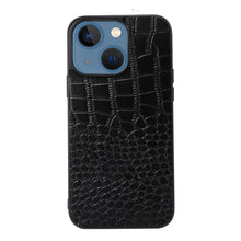Load image into Gallery viewer, Crocodile Top Layer Cowhide Leather Case, For iPhone 13, For iPhone 13 Pro, For iPhone 13 Pro Max