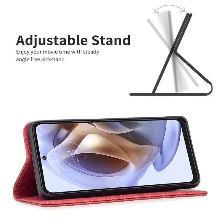 Magnetic RFID Blocking Anti-Theft Leather Phone Case, For Motorola Moto G31 / G41 Side Fingerprint Version, For Nokia G21 / G11, For OPPO A36 / Realme 9i, For OPPO Realme 9 Pro+, For Xiaomi Redmi Note 11 International Version, For Samsung Galaxy A23 5G...
