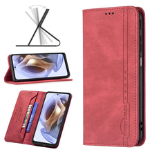Load image into Gallery viewer, Magnetic RFID Blocking Anti-Theft Leather Phone Case, For Motorola Moto G31 / G41 Side Fingerprint Version, For Nokia G21 / G11, For OPPO A36 / Realme 9i, For OPPO Realme 9 Pro+, For Xiaomi Redmi Note 11 International Version, For Samsung Galaxy A23 5G...