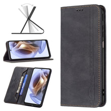 Load image into Gallery viewer, Magnetic RFID Blocking Anti-Theft Leather Phone Case, For Motorola Moto G31 / G41 Side Fingerprint Version, For Nokia G21 / G11, For OPPO A36 / Realme 9i, For OPPO Realme 9 Pro+, For Xiaomi Redmi Note 11 International Version, For Samsung Galaxy A23 5G...
