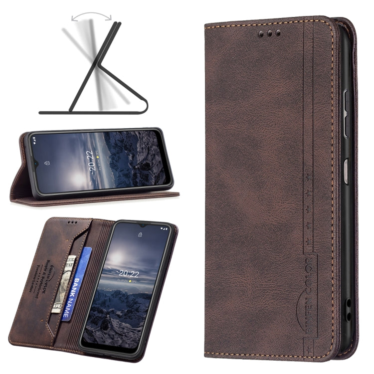 Magnetic RFID Blocking Anti-Theft Leather Phone Case, For Motorola Moto G31 / G41 Side Fingerprint Version, For Nokia G21 / G11, For OPPO A36 / Realme 9i, For OPPO Realme 9 Pro+, For Xiaomi Redmi Note 11 International Version, For Samsung Galaxy A23 5G...