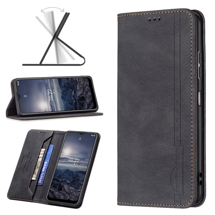 Magnetic RFID Blocking Anti-Theft Leather Phone Case, For Motorola Moto G31 / G41 Side Fingerprint Version, For Nokia G21 / G11, For OPPO A36 / Realme 9i, For OPPO Realme 9 Pro+, For Xiaomi Redmi Note 11 International Version, For Samsung Galaxy A23 5G...