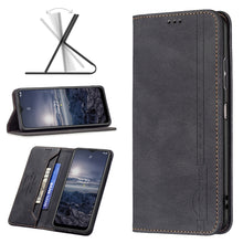 Load image into Gallery viewer, Magnetic RFID Blocking Anti-Theft Leather Phone Case, For Motorola Moto G31 / G41 Side Fingerprint Version, For Nokia G21 / G11, For OPPO A36 / Realme 9i, For OPPO Realme 9 Pro+, For Xiaomi Redmi Note 11 International Version, For Samsung Galaxy A23 5G...