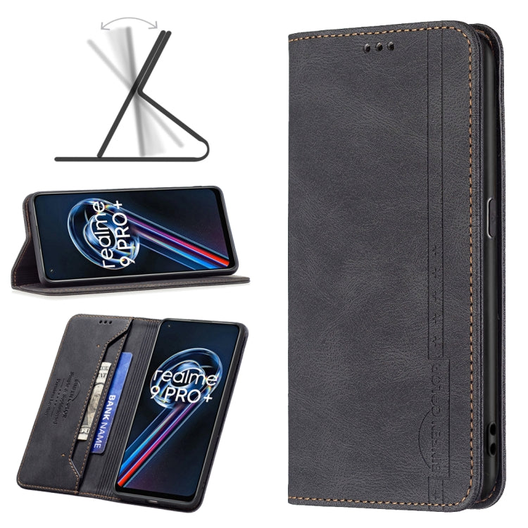 Magnetic RFID Blocking Anti-Theft Leather Phone Case, For Motorola Moto G31 / G41 Side Fingerprint Version, For Nokia G21 / G11, For OPPO A36 / Realme 9i, For OPPO Realme 9 Pro+, For Xiaomi Redmi Note 11 International Version, For Samsung Galaxy A23 5G...