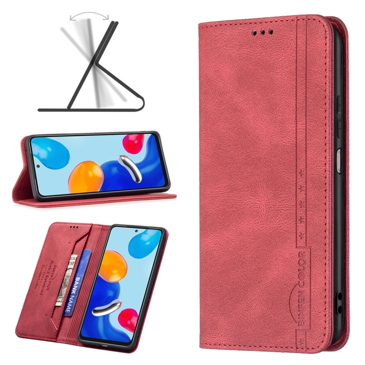 Magnetic RFID Blocking Anti-Theft Leather Phone Case, For Motorola Moto G31 / G41 Side Fingerprint Version, For Nokia G21 / G11, For OPPO A36 / Realme 9i, For OPPO Realme 9 Pro+, For Xiaomi Redmi Note 11 International Version, For Samsung Galaxy A23 5G...