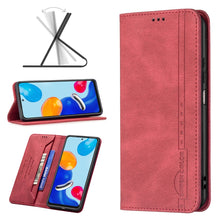Load image into Gallery viewer, Magnetic RFID Blocking Anti-Theft Leather Phone Case, For Motorola Moto G31 / G41 Side Fingerprint Version, For Nokia G21 / G11, For OPPO A36 / Realme 9i, For OPPO Realme 9 Pro+, For Xiaomi Redmi Note 11 International Version, For Samsung Galaxy A23 5G...