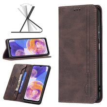 Load image into Gallery viewer, Magnetic RFID Blocking Anti-Theft Leather Phone Case, For Motorola Moto G31 / G41 Side Fingerprint Version, For Nokia G21 / G11, For OPPO A36 / Realme 9i, For OPPO Realme 9 Pro+, For Xiaomi Redmi Note 11 International Version, For Samsung Galaxy A23 5G...