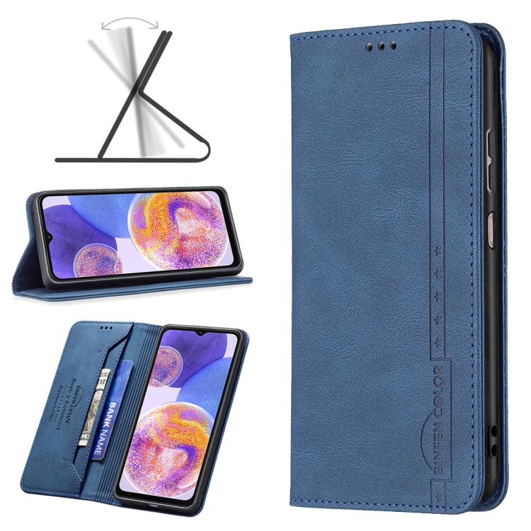 Magnetic RFID Blocking Anti-Theft Leather Phone Case, For Motorola Moto G31 / G41 Side Fingerprint Version, For Nokia G21 / G11, For OPPO A36 / Realme 9i, For OPPO Realme 9 Pro+, For Xiaomi Redmi Note 11 International Version, For Samsung Galaxy A23 5G...