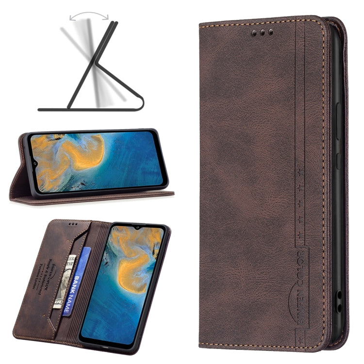 Magnetic RFID Blocking Anti-Theft Leather Phone Case, For Motorola Moto G31 / G41 Side Fingerprint Version, For Nokia G21 / G11, For OPPO A36 / Realme 9i, For OPPO Realme 9 Pro+, For Xiaomi Redmi Note 11 International Version, For Samsung Galaxy A23 5G...