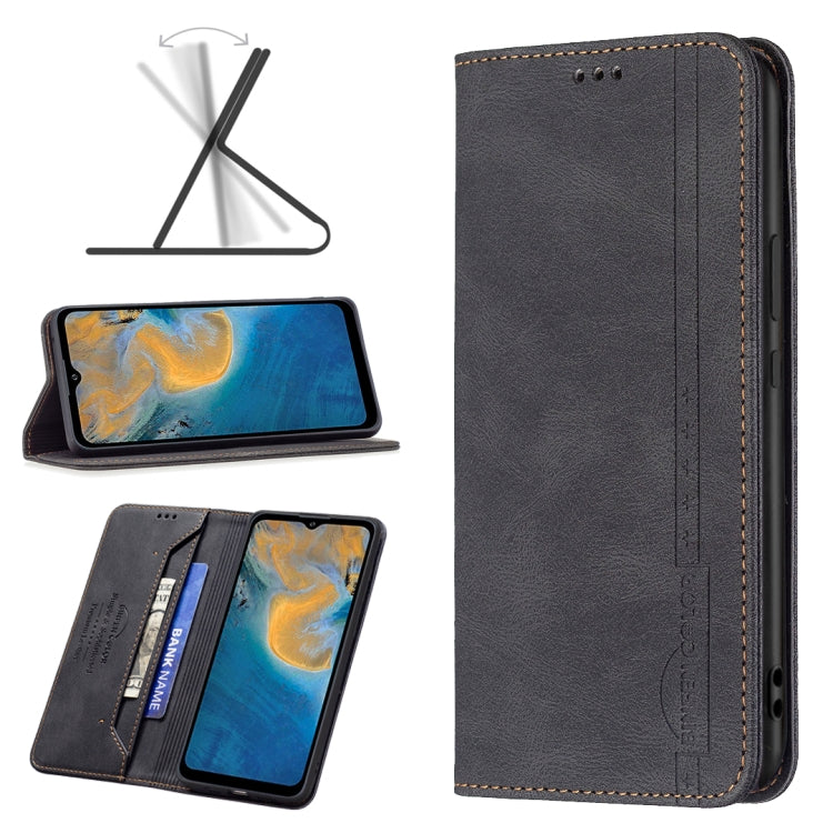 Magnetic RFID Blocking Anti-Theft Leather Phone Case, For Motorola Moto G31 / G41 Side Fingerprint Version, For Nokia G21 / G11, For OPPO A36 / Realme 9i, For OPPO Realme 9 Pro+, For Xiaomi Redmi Note 11 International Version, For Samsung Galaxy A23 5G...