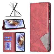 Load image into Gallery viewer, Prismatic Invisible Magnetic Leather Phone Case, For Motorola Moto G31 / G41  Side Fingerprint Version, For OPPO A36 / Realme 9i, For OPPO Realme 9 Pro+, For Xiaomi Redmi Note 11 International Version, For Samsung Galaxy A23 5G, For ZTE Blade A51      ...
