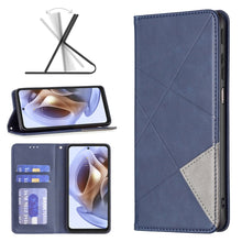 Load image into Gallery viewer, Prismatic Invisible Magnetic Leather Phone Case, For Motorola Moto G31 / G41  Side Fingerprint Version, For OPPO A36 / Realme 9i, For OPPO Realme 9 Pro+, For Xiaomi Redmi Note 11 International Version, For Samsung Galaxy A23 5G, For ZTE Blade A51      ...