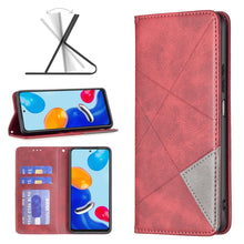Load image into Gallery viewer, Prismatic Invisible Magnetic Leather Phone Case, For Motorola Moto G31 / G41  Side Fingerprint Version, For OPPO A36 / Realme 9i, For OPPO Realme 9 Pro+, For Xiaomi Redmi Note 11 International Version, For Samsung Galaxy A23 5G, For ZTE Blade A51      ...