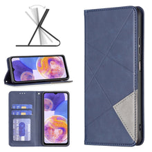 Load image into Gallery viewer, Prismatic Invisible Magnetic Leather Phone Case, For Motorola Moto G31 / G41  Side Fingerprint Version, For OPPO A36 / Realme 9i, For OPPO Realme 9 Pro+, For Xiaomi Redmi Note 11 International Version, For Samsung Galaxy A23 5G, For ZTE Blade A51      ...