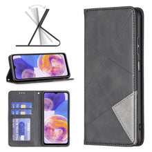 Load image into Gallery viewer, Prismatic Invisible Magnetic Leather Phone Case, For Motorola Moto G31 / G41  Side Fingerprint Version, For OPPO A36 / Realme 9i, For OPPO Realme 9 Pro+, For Xiaomi Redmi Note 11 International Version, For Samsung Galaxy A23 5G, For ZTE Blade A51      ...