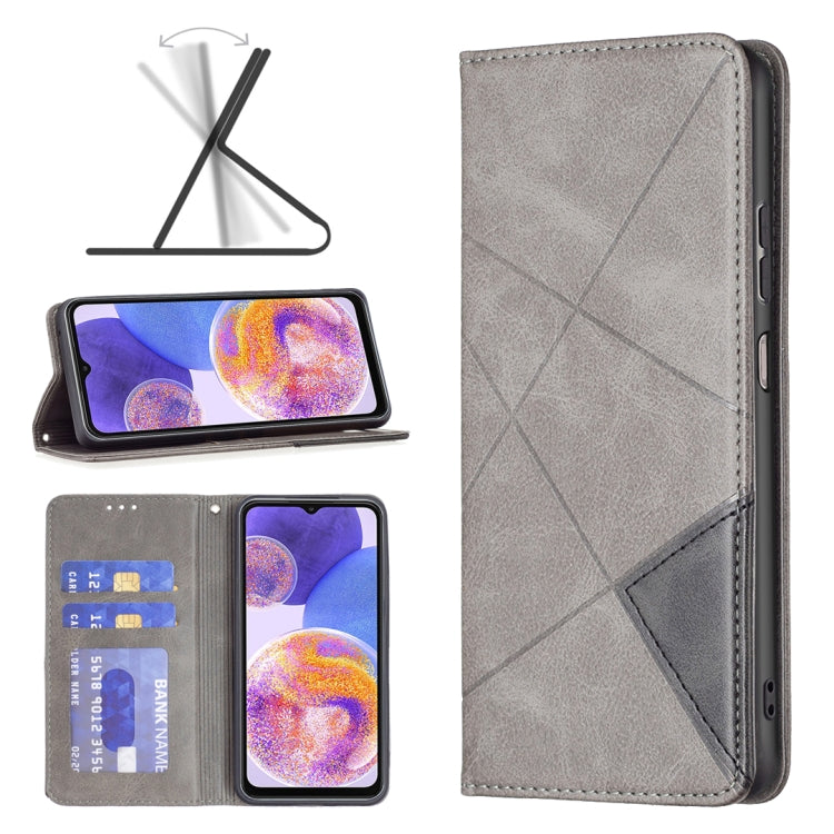 Prismatic Invisible Magnetic Leather Phone Case, For Motorola Moto G31 / G41  Side Fingerprint Version, For OPPO A36 / Realme 9i, For OPPO Realme 9 Pro+, For Xiaomi Redmi Note 11 International Version, For Samsung Galaxy A23 5G, For ZTE Blade A51      ...