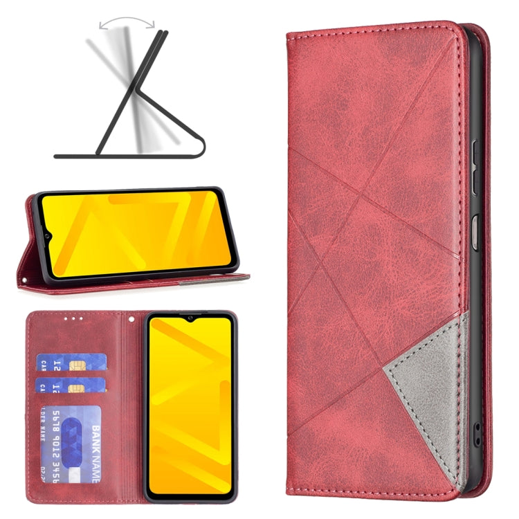 Prismatic Invisible Magnetic Leather Phone Case, For Motorola Moto G31 / G41  Side Fingerprint Version, For OPPO A36 / Realme 9i, For OPPO Realme 9 Pro+, For Xiaomi Redmi Note 11 International Version, For Samsung Galaxy A23 5G, For ZTE Blade A51      ...