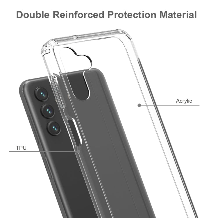Shockproof Scratchproof TPU + Acrylic Protective Phone Case, For Samsung Galaxy A13 5G, For Samsung Galaxy A23, For Samsung Galaxy A73 5G