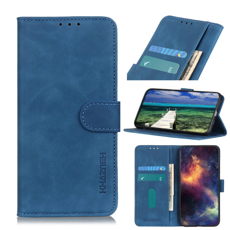 KHAZNEH Retro Texture Horizontal Flip Leather Phone Case, For Nokia G11 / G21, For Xiaomi Redmi K50 Gaming