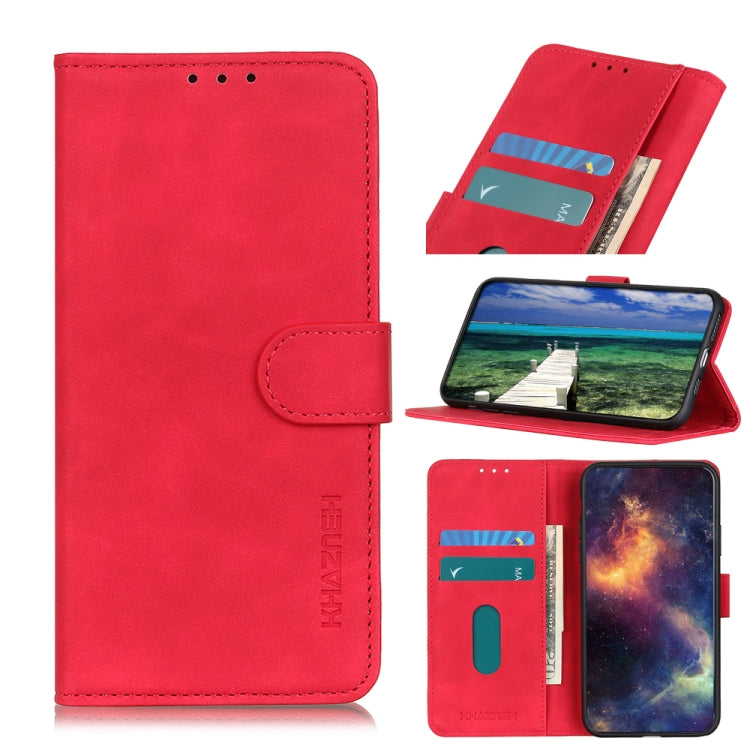KHAZNEH Retro Texture Horizontal Flip Leather Phone Case, For Nokia G11 / G21, For Xiaomi Redmi K50 Gaming