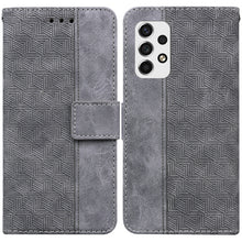 Load image into Gallery viewer, Geometric Embossed Leather Phone Case, For Samsung Galaxy A33 5G, For Samsung Galaxy A40, For Samsung Galaxy A50 / A30s / A50s, For Samsung Galaxy A53 5G, For Samsung Galaxy A70 / A70s, For Samsung Galaxy A73 5G, For Samsung Galaxy M30s / M21          ...