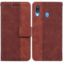 Load image into Gallery viewer, Geometric Embossed Leather Phone Case, For Samsung Galaxy A33 5G, For Samsung Galaxy A40, For Samsung Galaxy A50 / A30s / A50s, For Samsung Galaxy A53 5G, For Samsung Galaxy A70 / A70s, For Samsung Galaxy A73 5G, For Samsung Galaxy M30s / M21          ...