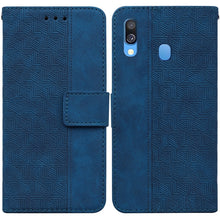 Load image into Gallery viewer, Geometric Embossed Leather Phone Case, For Samsung Galaxy A33 5G, For Samsung Galaxy A40, For Samsung Galaxy A50 / A30s / A50s, For Samsung Galaxy A53 5G, For Samsung Galaxy A70 / A70s, For Samsung Galaxy A73 5G, For Samsung Galaxy M30s / M21          ...